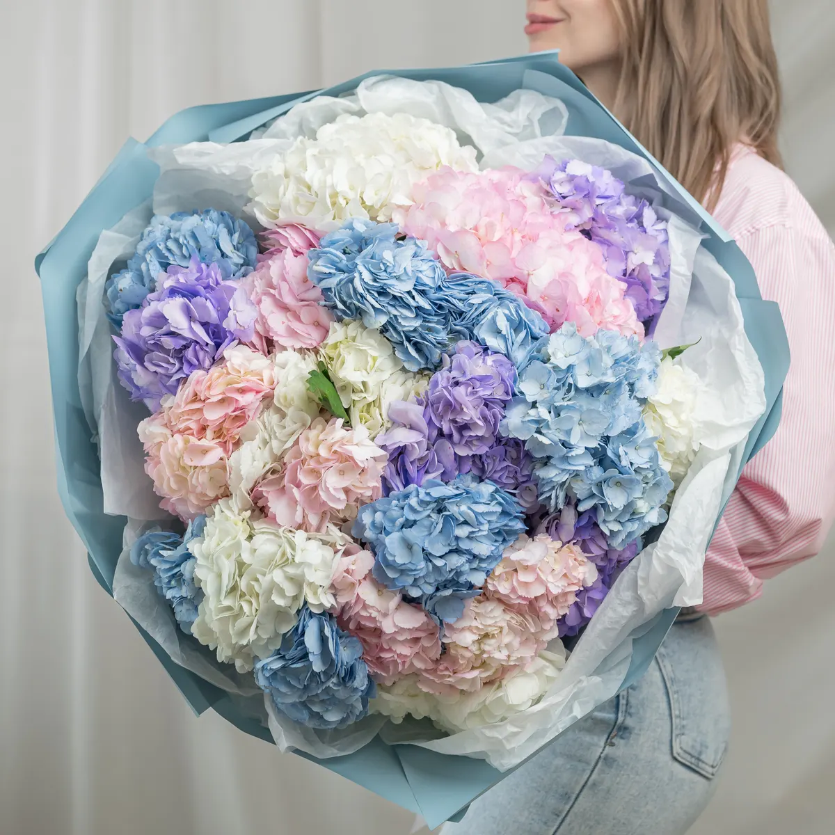 Гортензия (цвет микс) 25 шт, ракурс 1 из 7