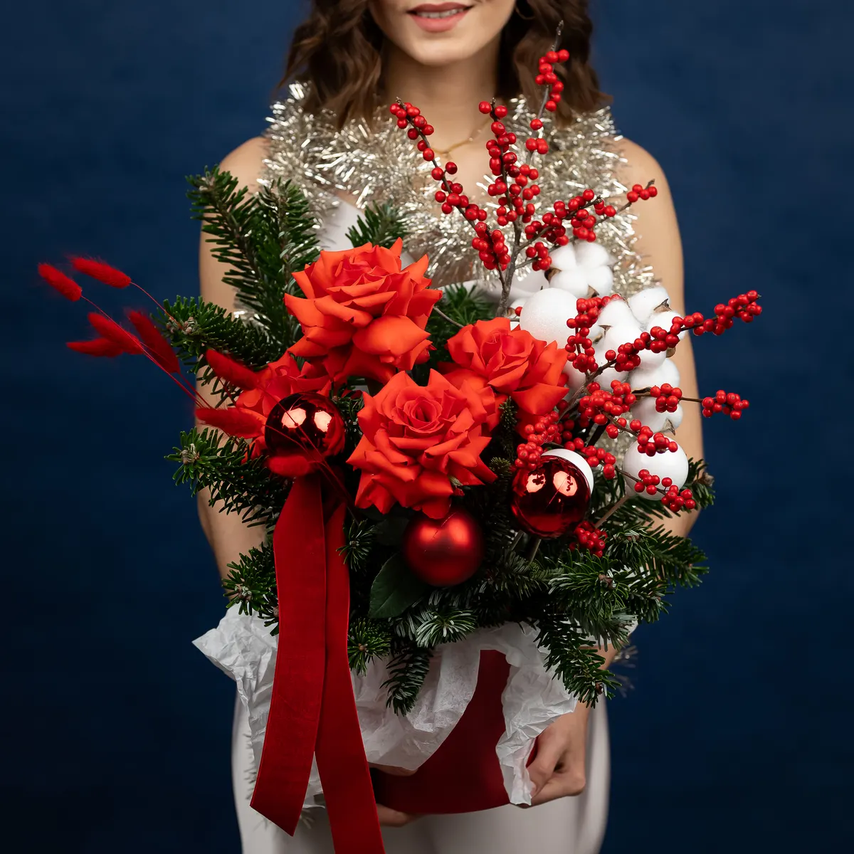 Шляпная коробка красная, ракурс 1 из 7