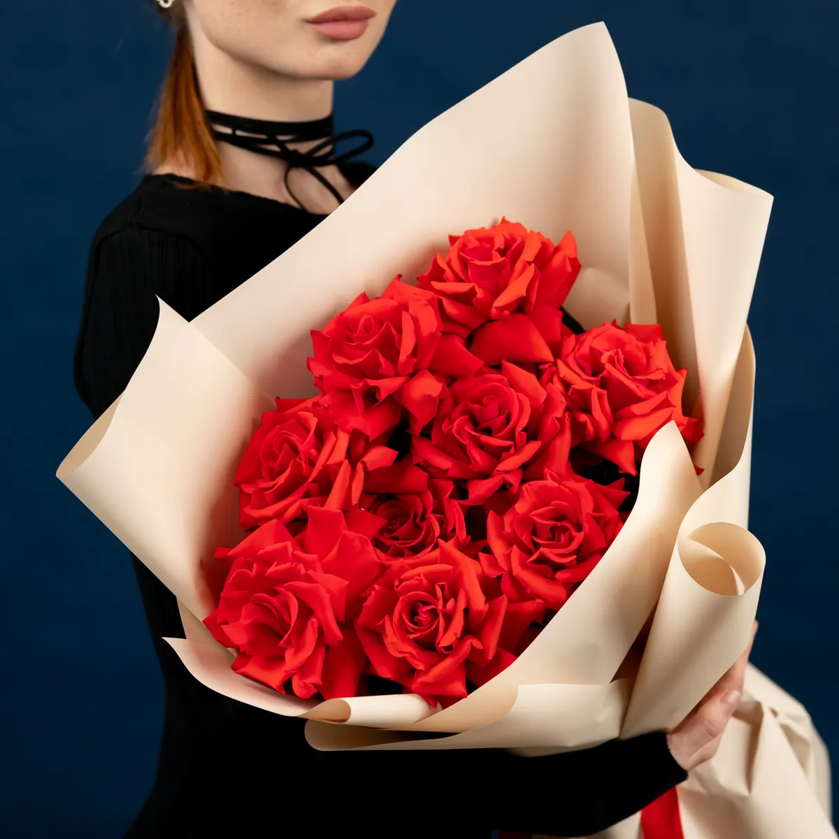 Французская роза (сорт Нина) 9шт, ракурс 1 из 7