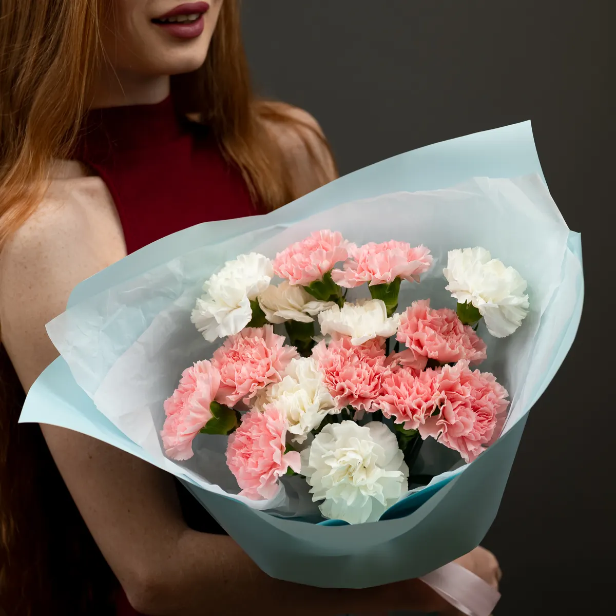 Диантусы микс 15 шт, ракурс 1 из 7